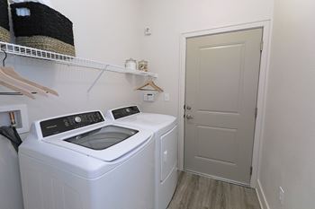 Dedicated laundry rooms*